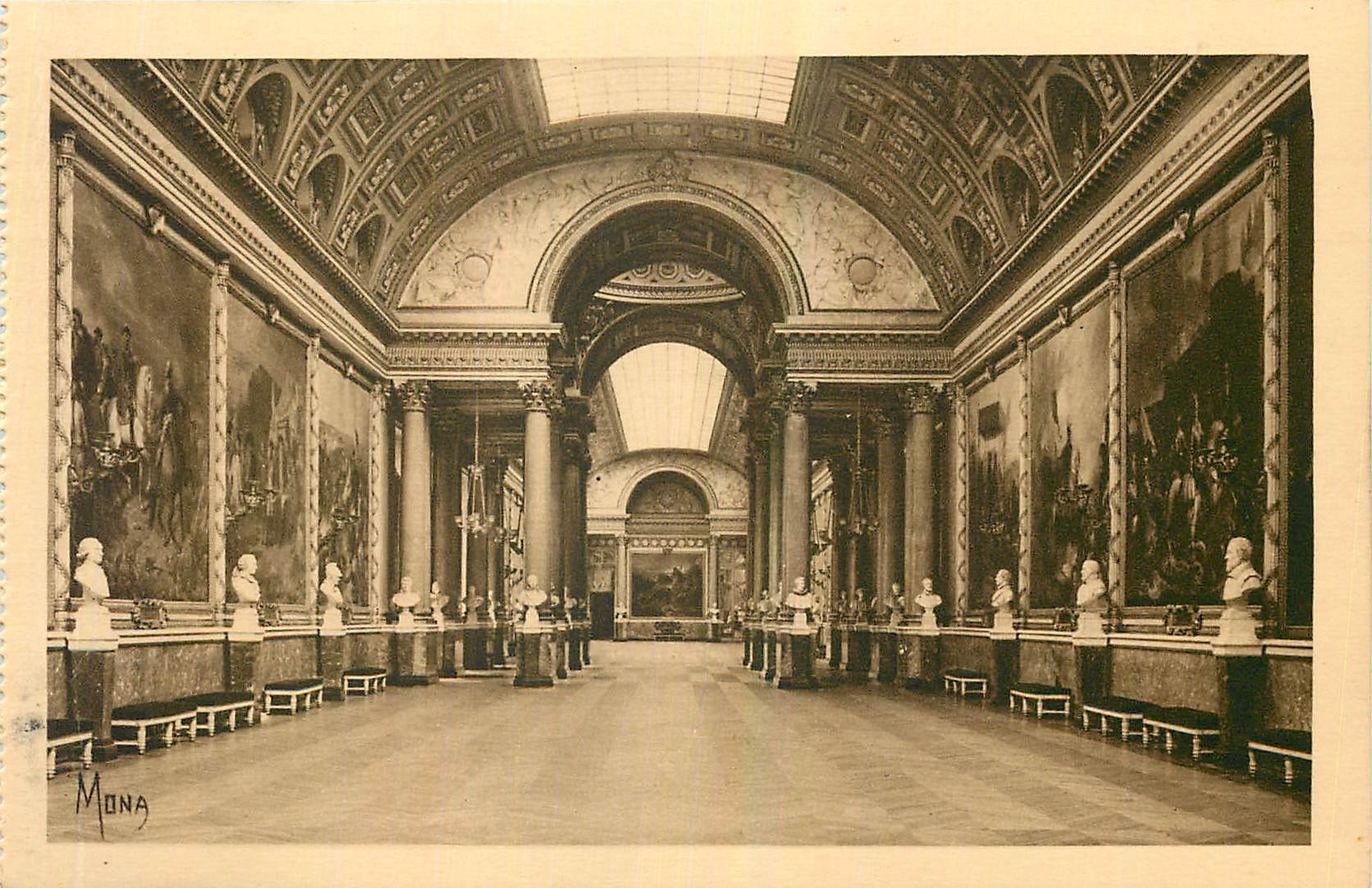 CPA Les Petits Tableaux de Versailles La Galerie des Batailles