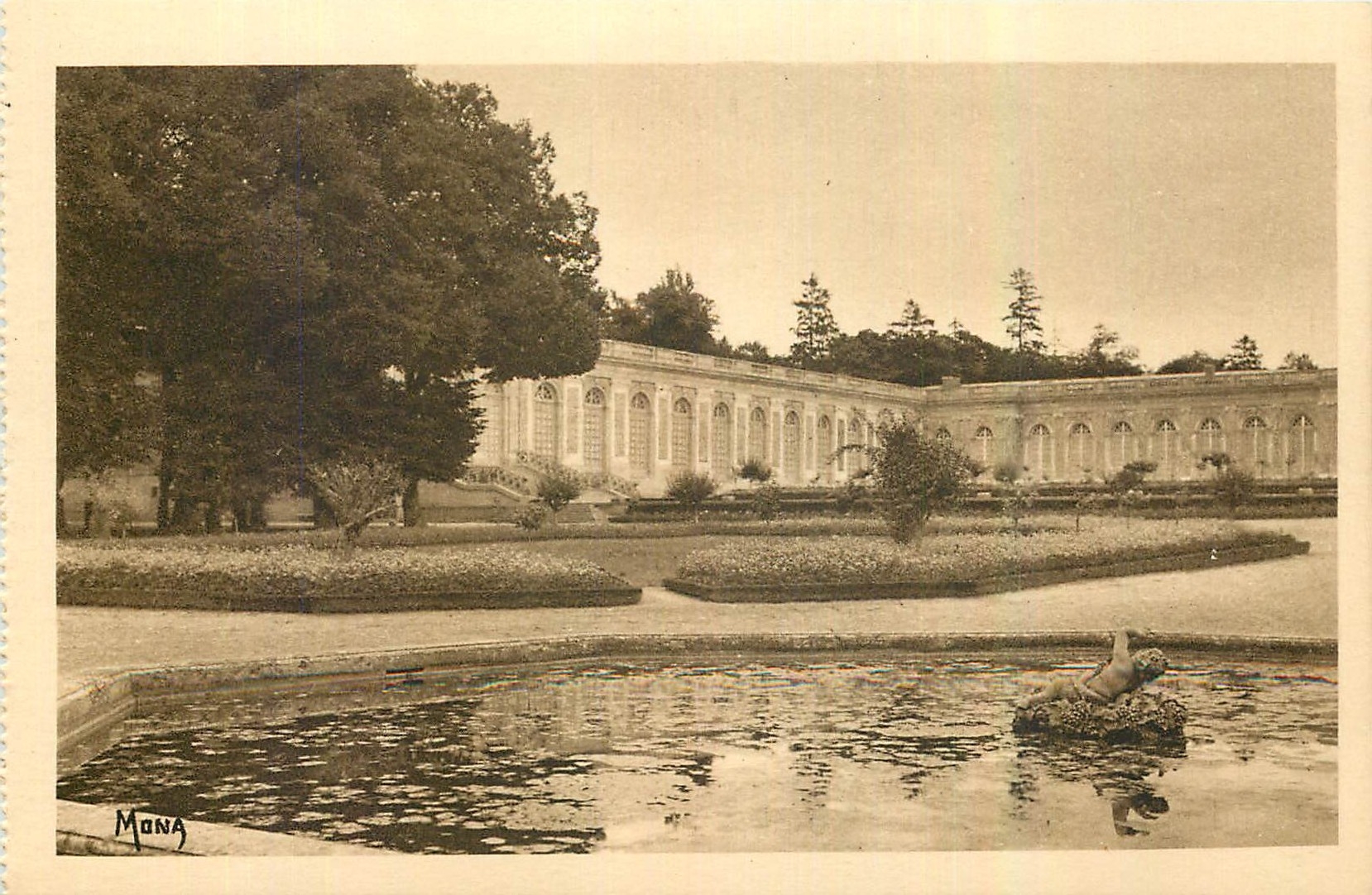 CPA Les Petits Tableaux de Versailles Le Palais et le Parc du Grand Trianon
