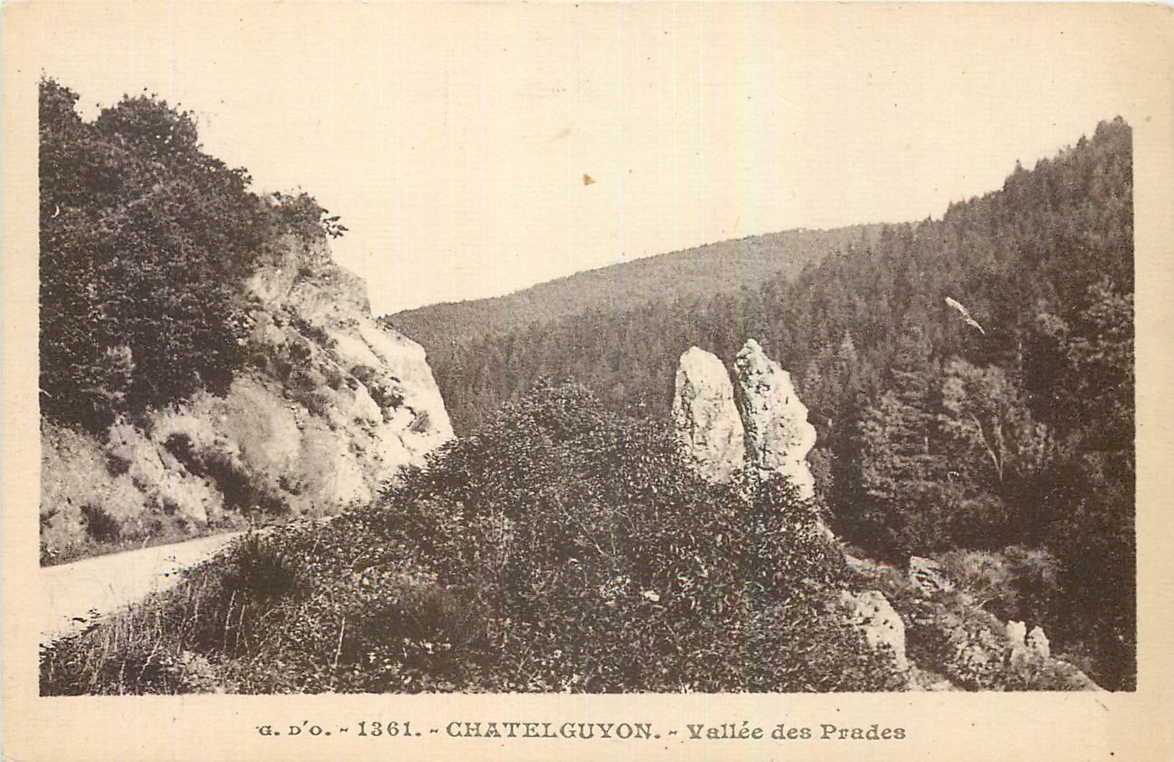 CPA Chatelguyon Vallee des Prades 