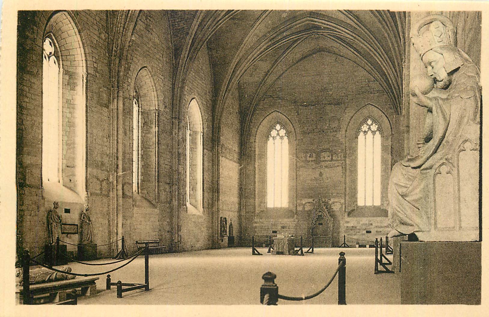 CPA Avignon Palais des Papes Grande Chapelle de Clement VI 