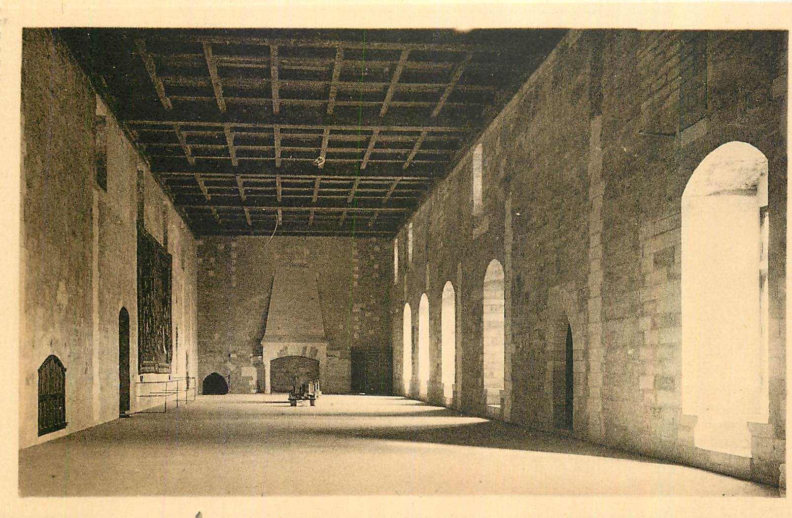 CPA Avignon Palais des Papes Salle des Festins 