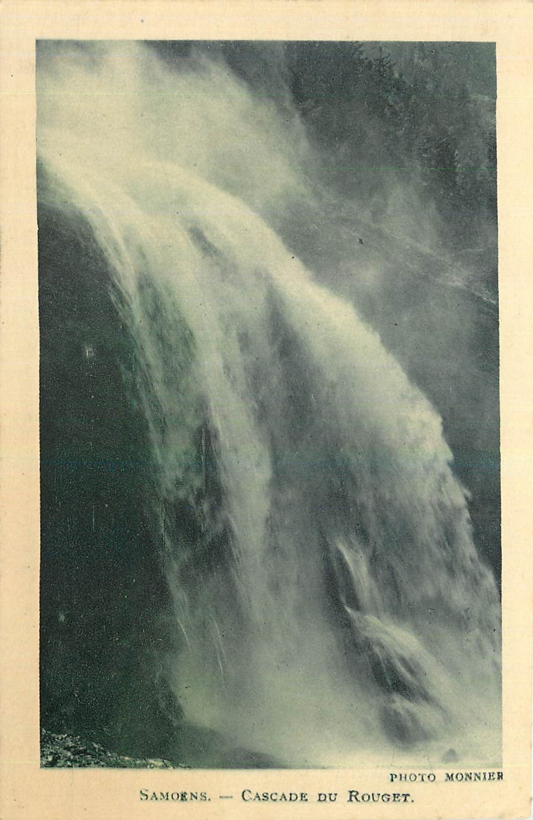 CPA Samoens Cascade du Rouget 