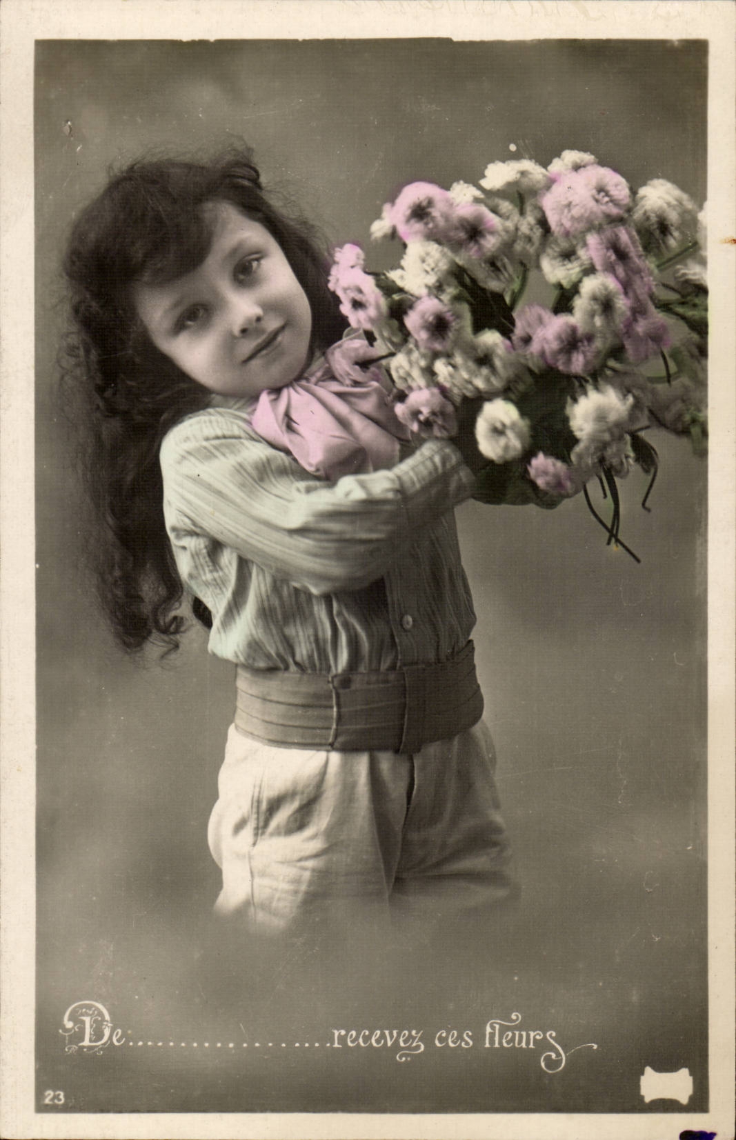 Fantasy CPA Enfants Receive my flowers