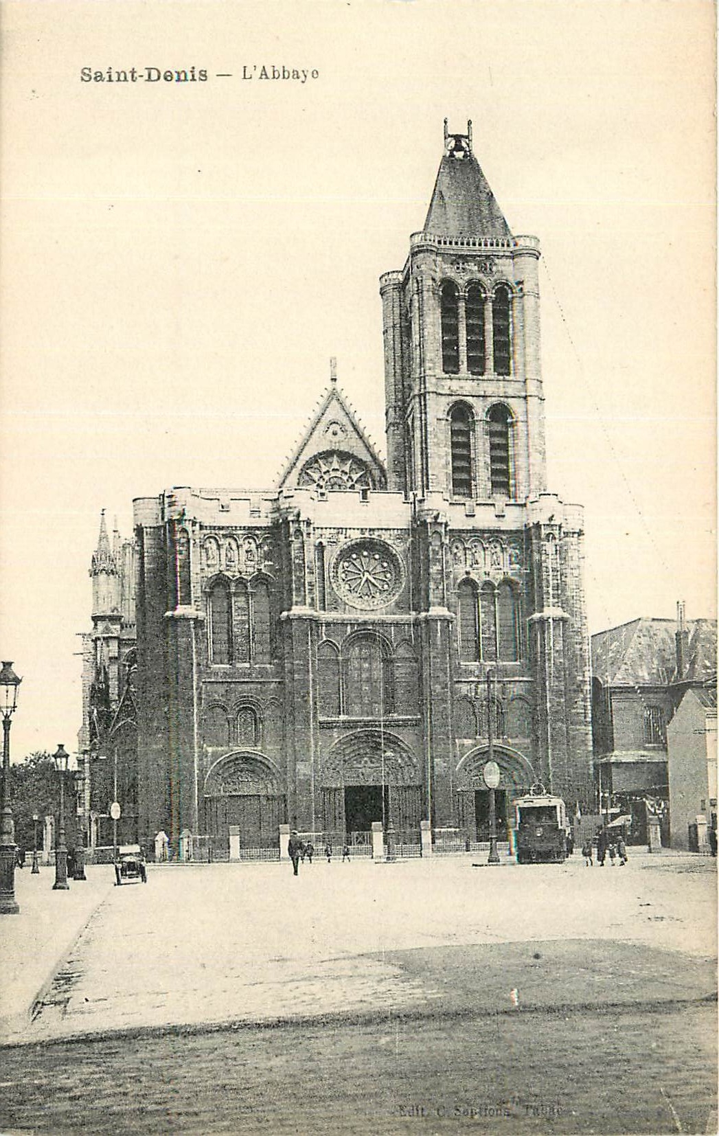 CPA Saint Denis L'Abbaye 