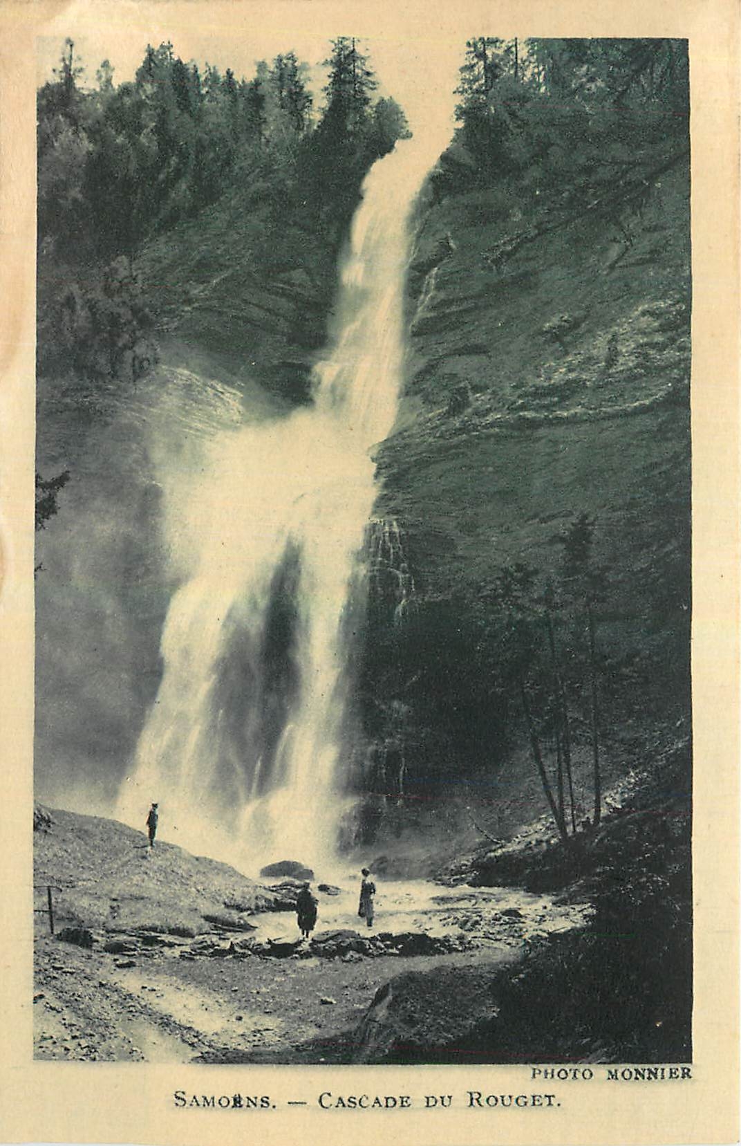 CPA Samoens Cascade du Rouget 