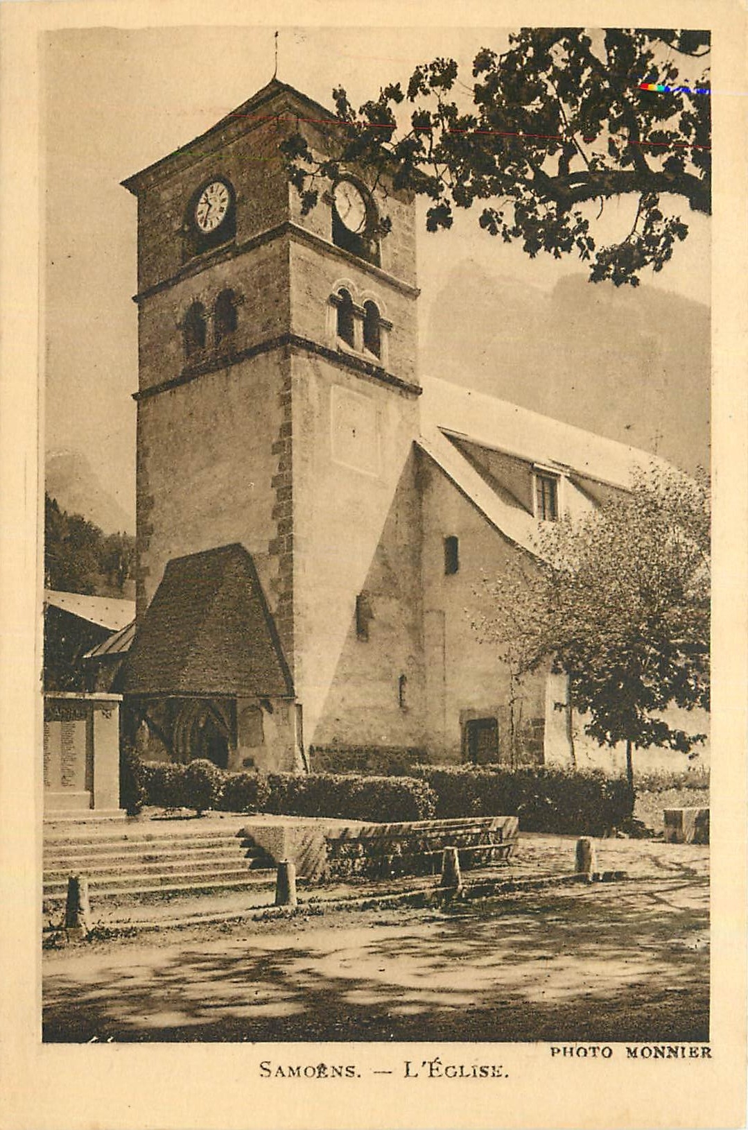 CPA Samoens L'Eglise 