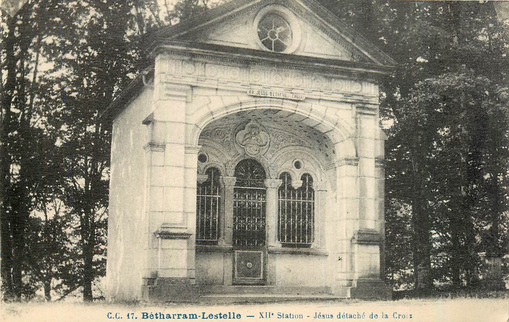 CPA Betharram Lestelle XII Station Jesus detache de la Croix 