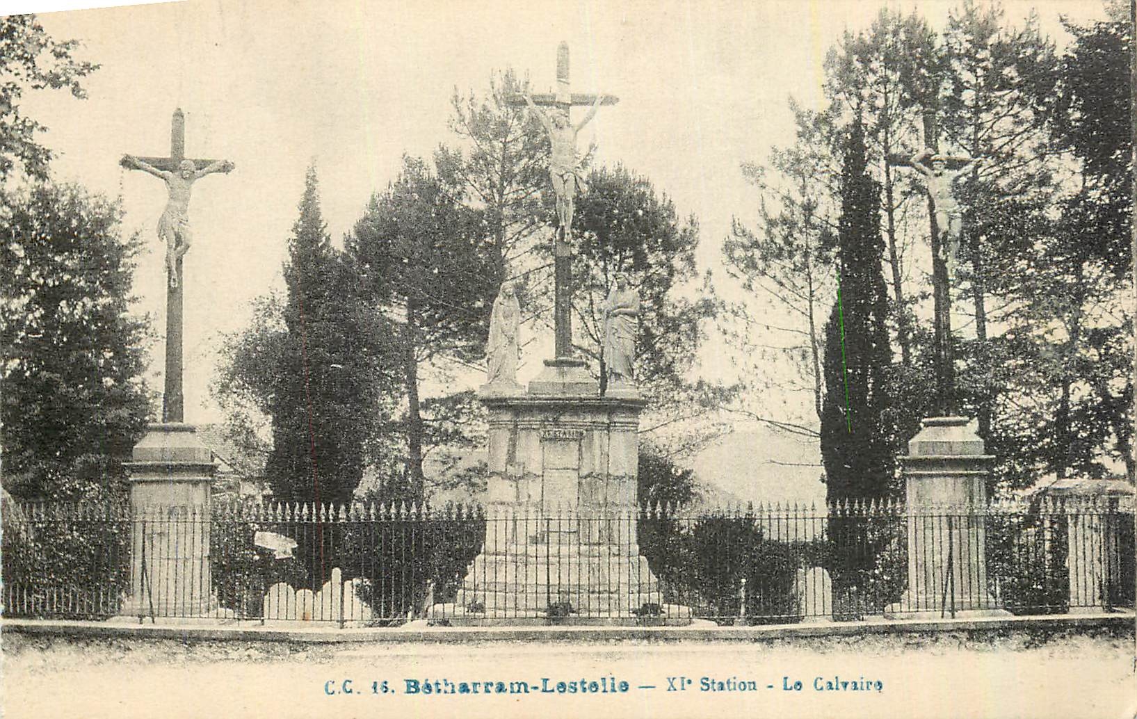 CPA Betharram Lestelle XI Station Le Calvaire 