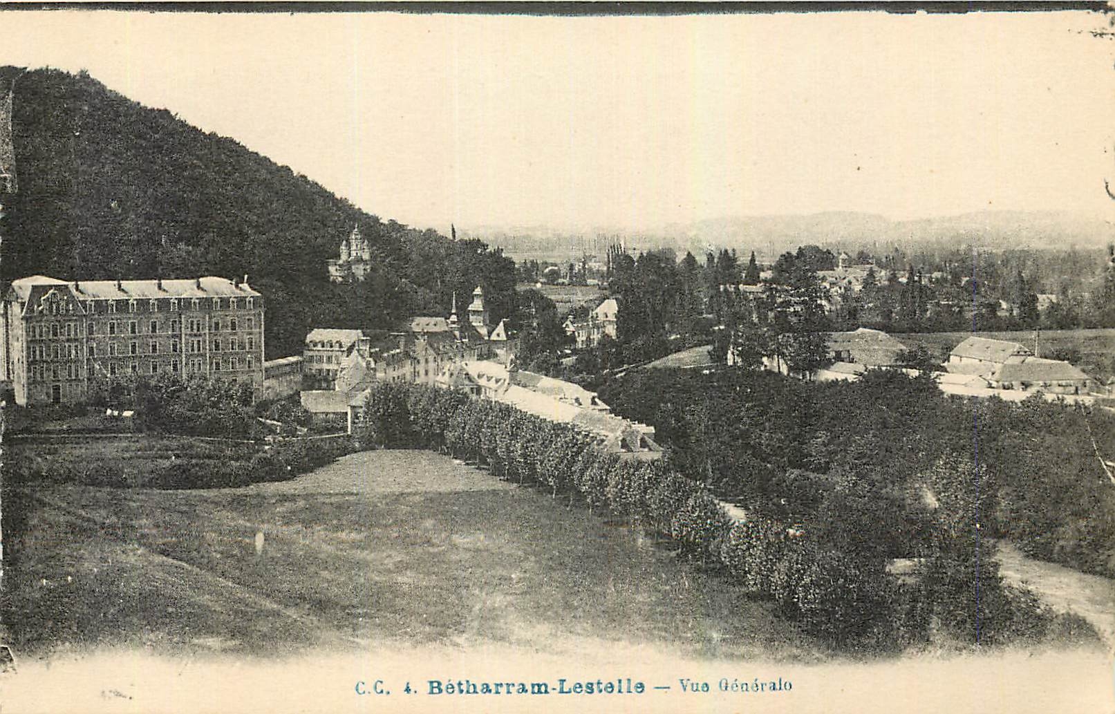 CPA Betharram Lestelle Vue generale 