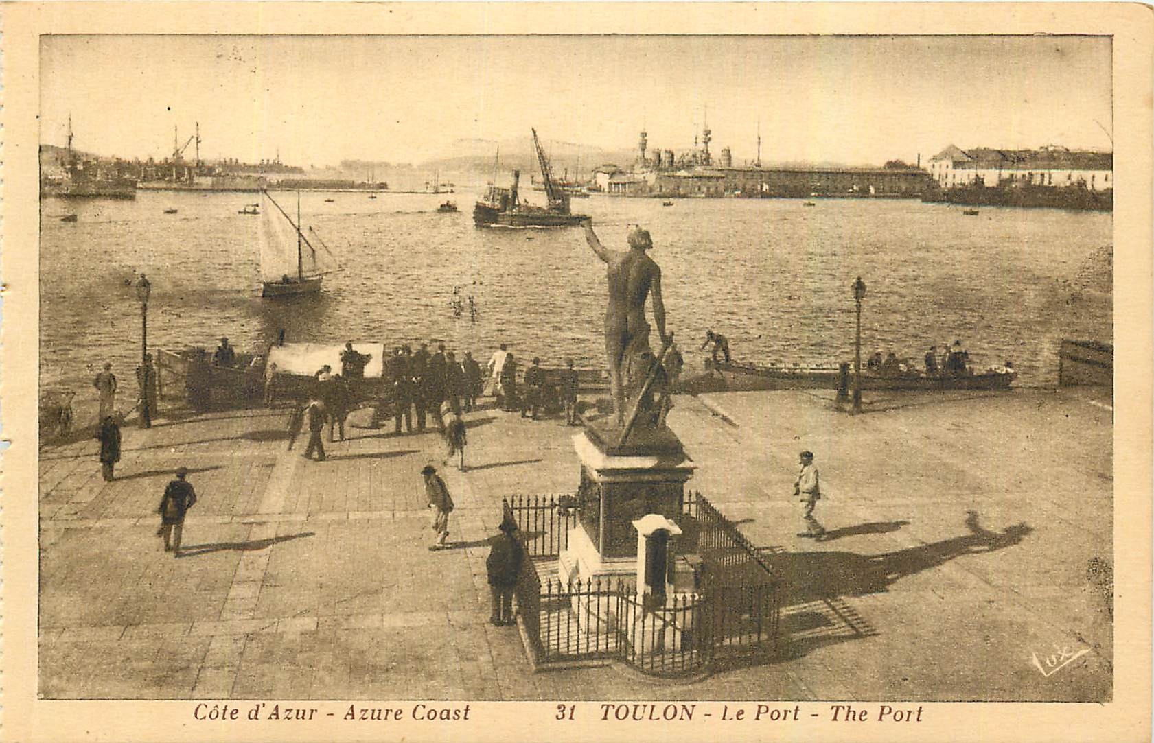 CPA Cote d'Azur Toulon Le Port 