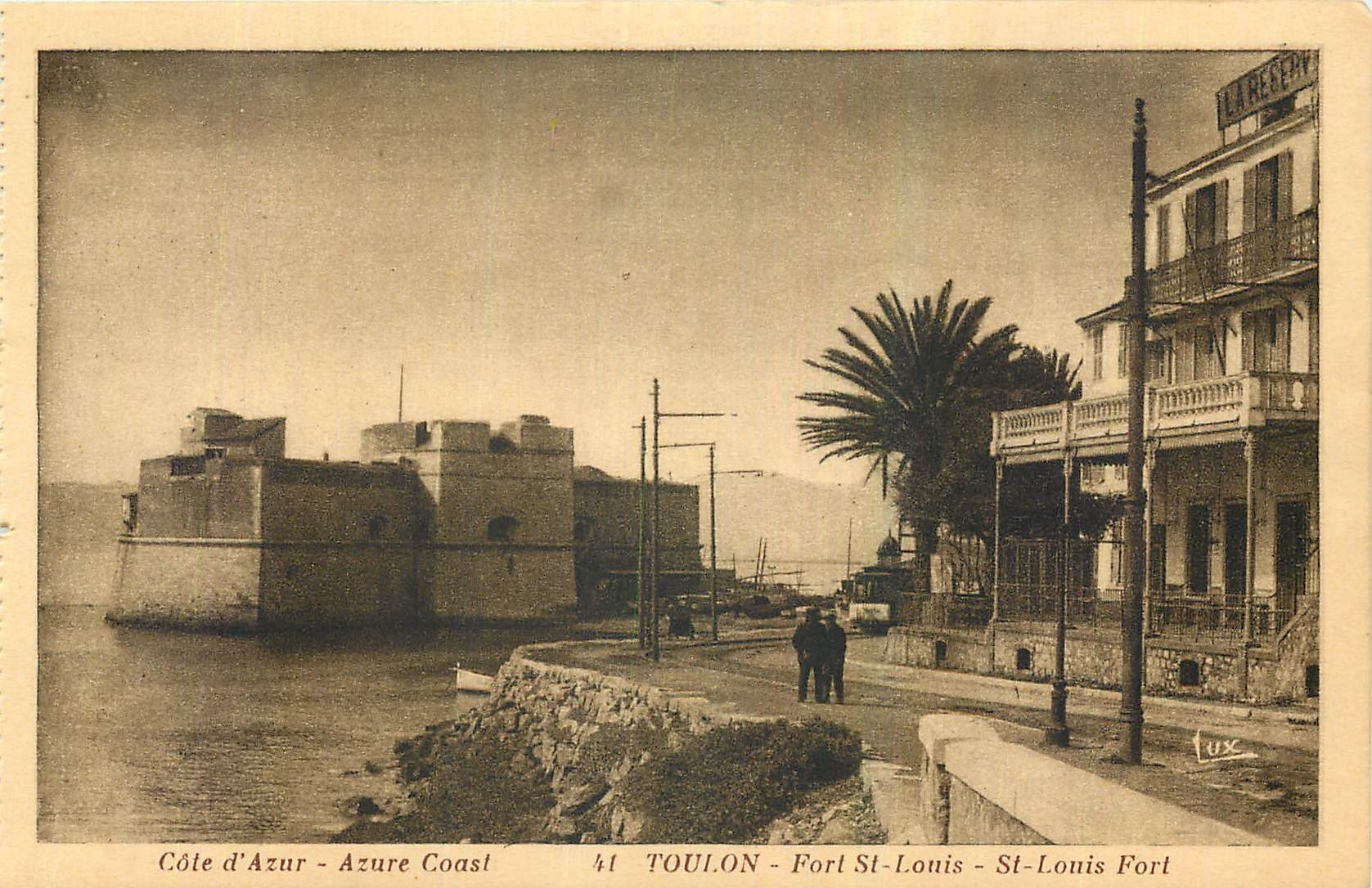 CPA Cote d'Azur Toulon Fort St Louis 