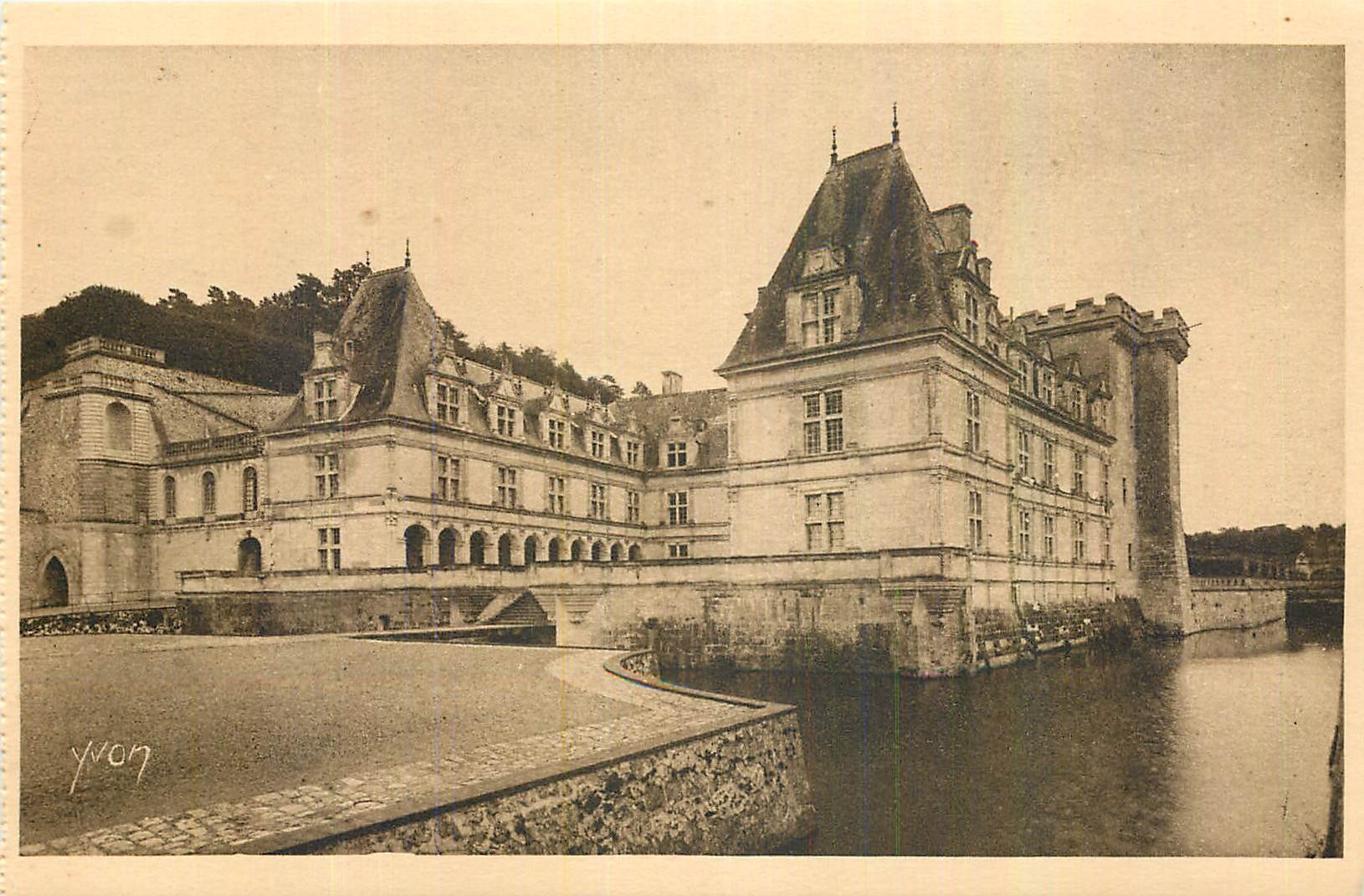 CPA La Douce France Chateaux de la Loire Chateau de Villandry