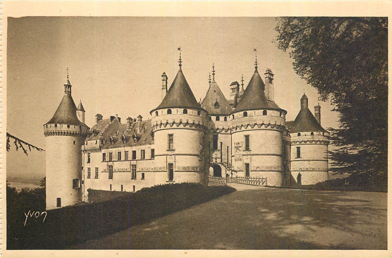 CPA La Douce France Chateaux de la Loire Chateau de Chaumont sur Loire