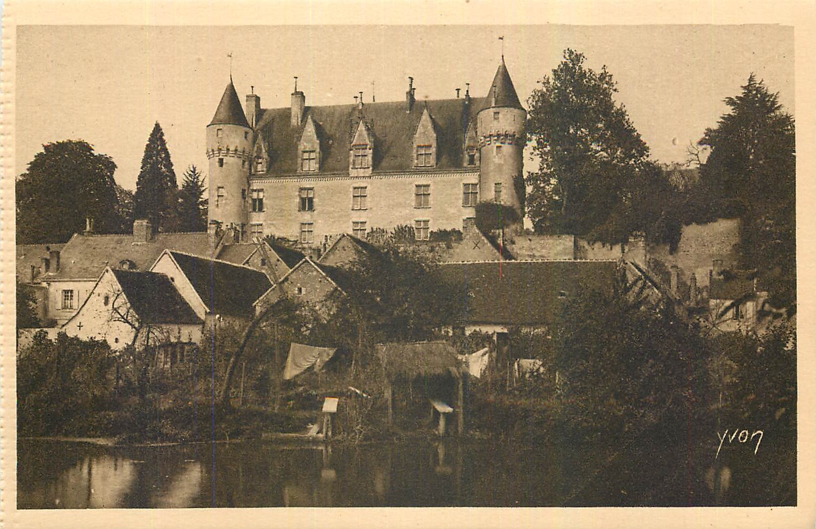 CPA La Douce France Chateaux de la Loire Chateau de Montresor