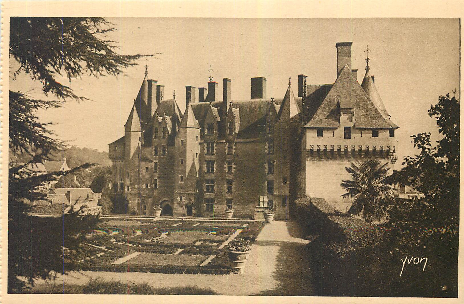 CPA La Douce France Chateaux de la Loire Chateau de Langeais 