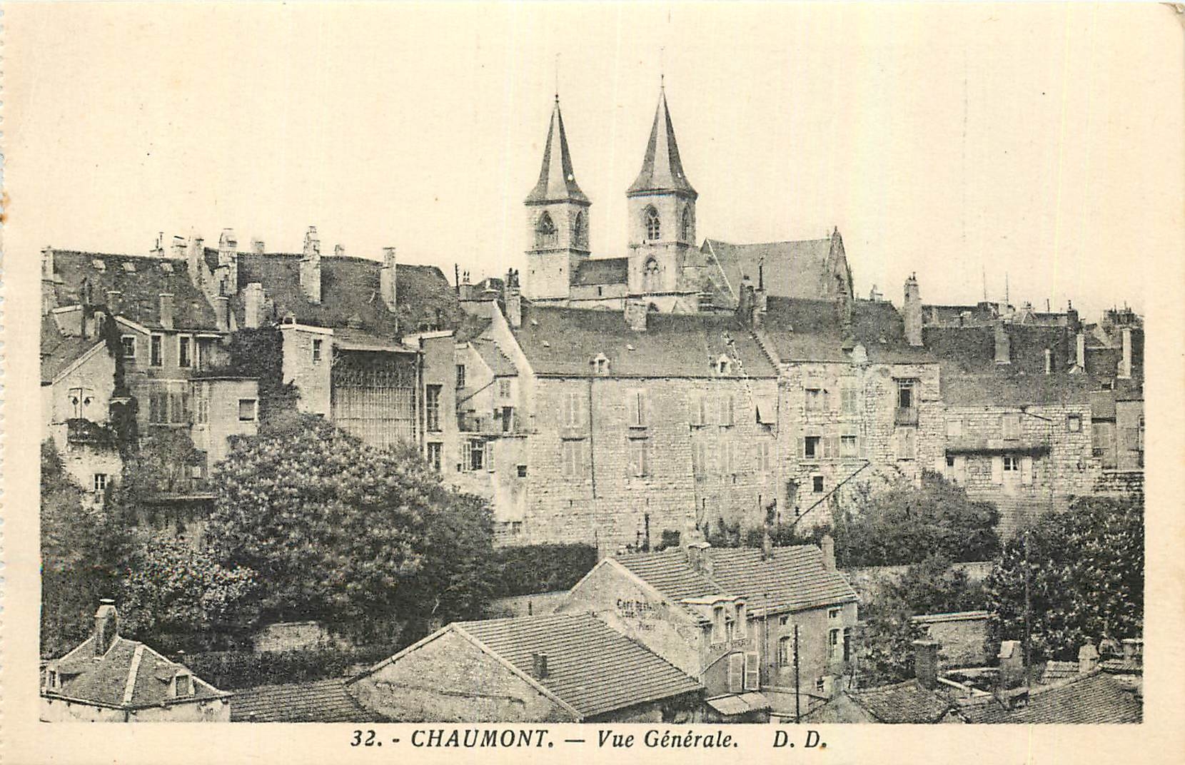 CPA Chaumont Vue generale 