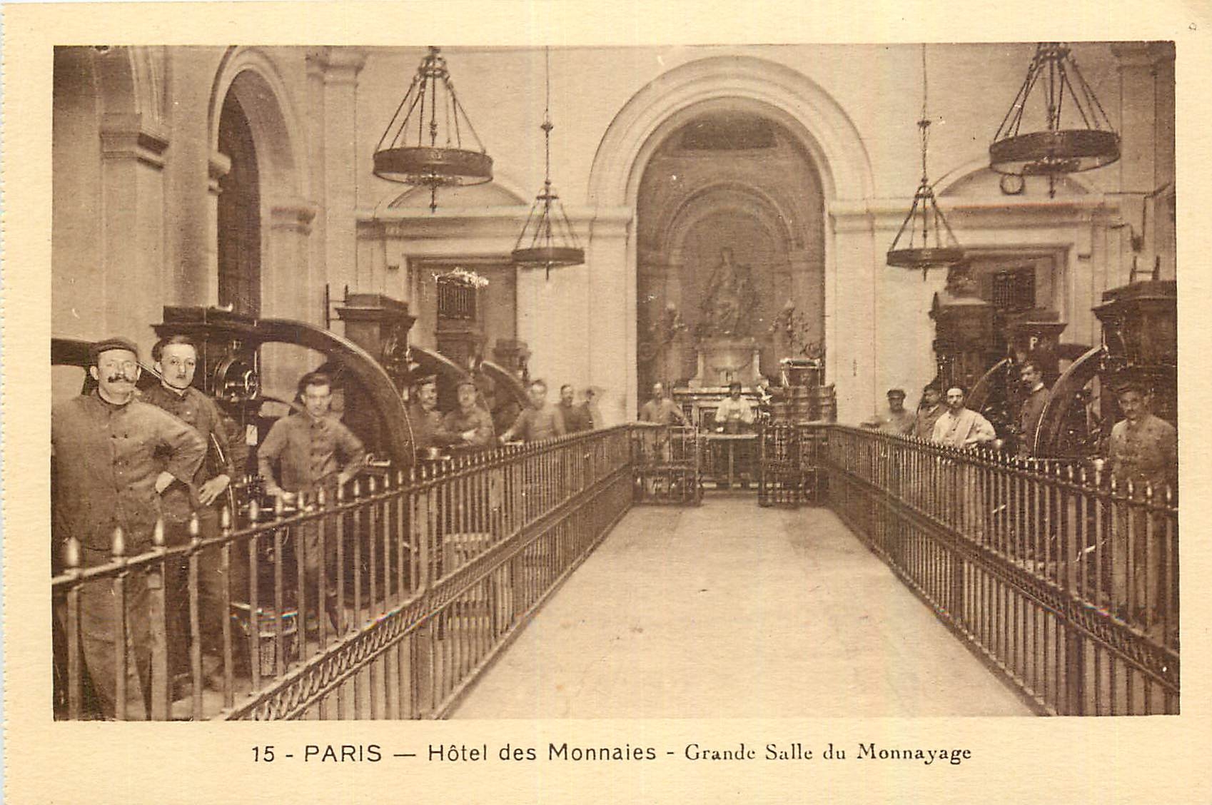 CPA Paris Hotel des Monnaies Grande Salle du Monnayage