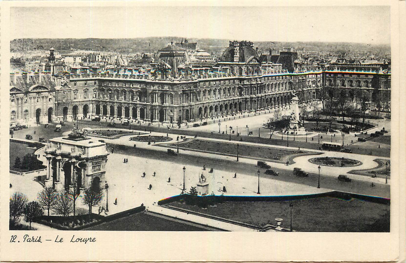 CPA Paris Le Louvre 