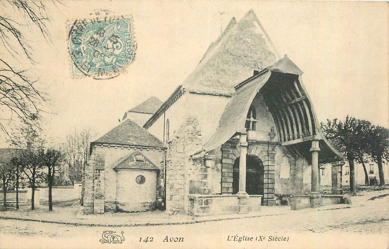 CPA Avon l'Eglise 