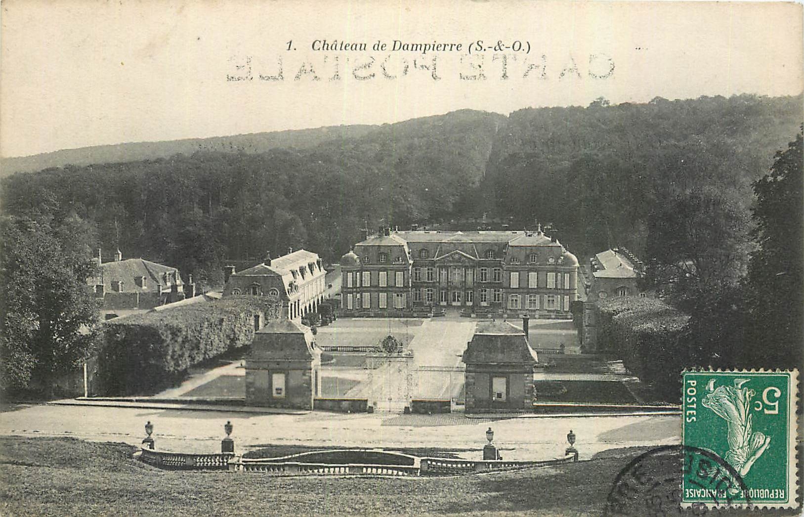 CPA Chateau de Dampierre S et O