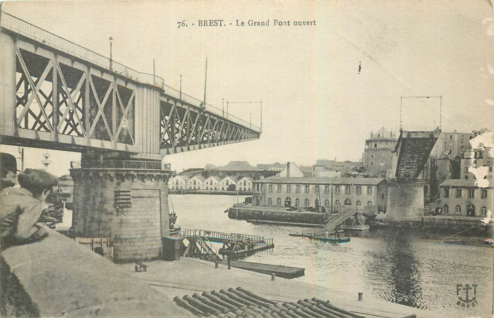 CPA Brest Le Grand Port ouvert 