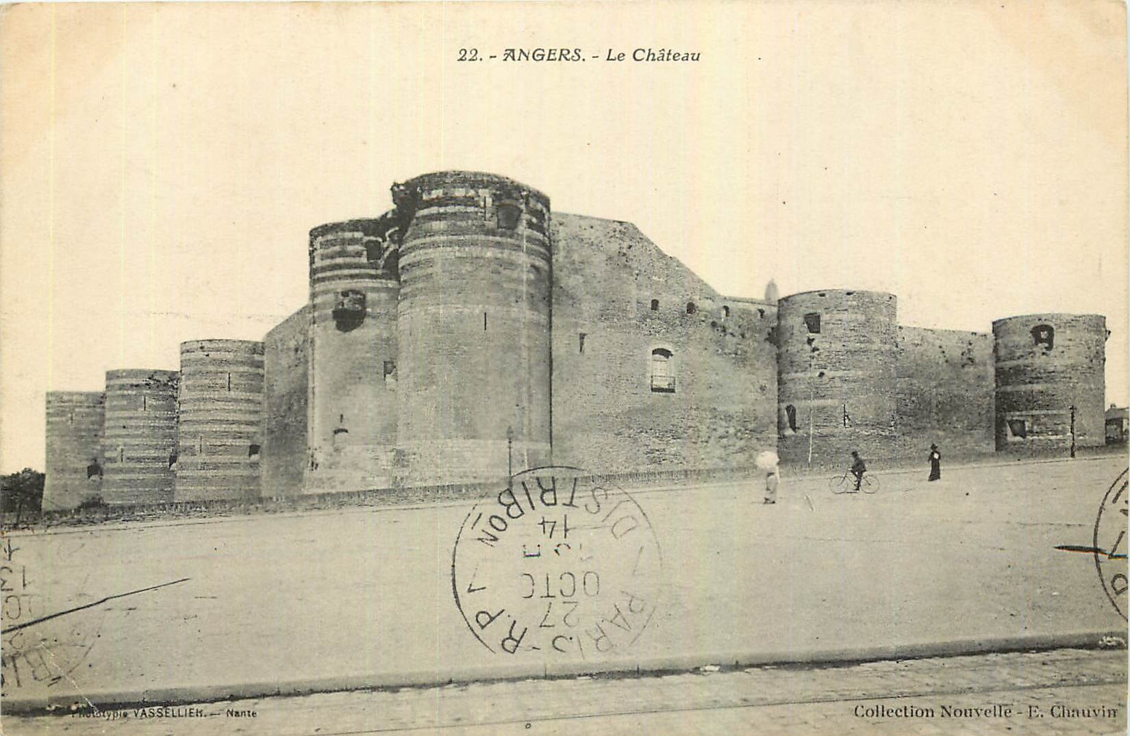 CPA Angers Le Chateau 
