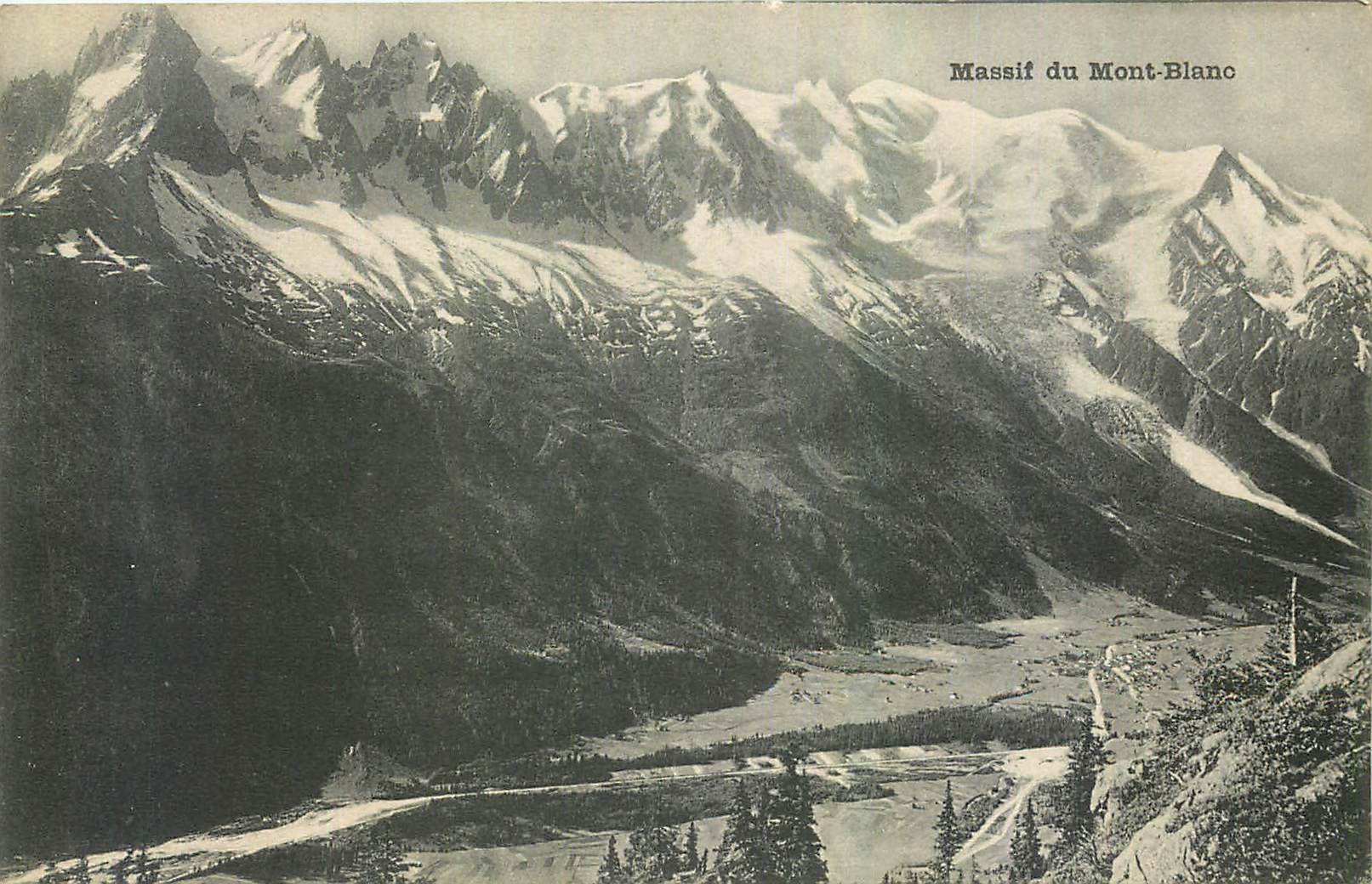 CPA Massif du Mont blanc 