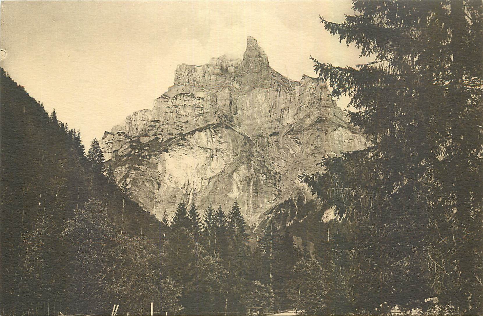 CPA Sixt Cirque du Fer a Cheval Massif du Tenneverge