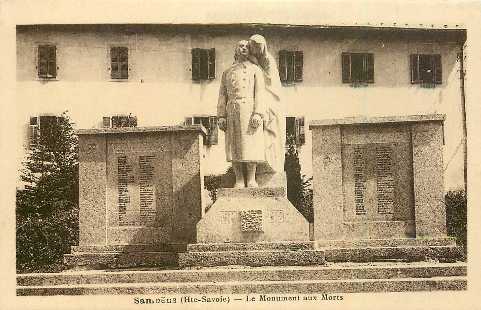 CPA Samoens Hte Savoie Le Monument aux Morts