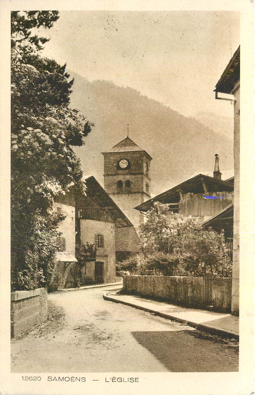 CPA Samoens l'Eglise 