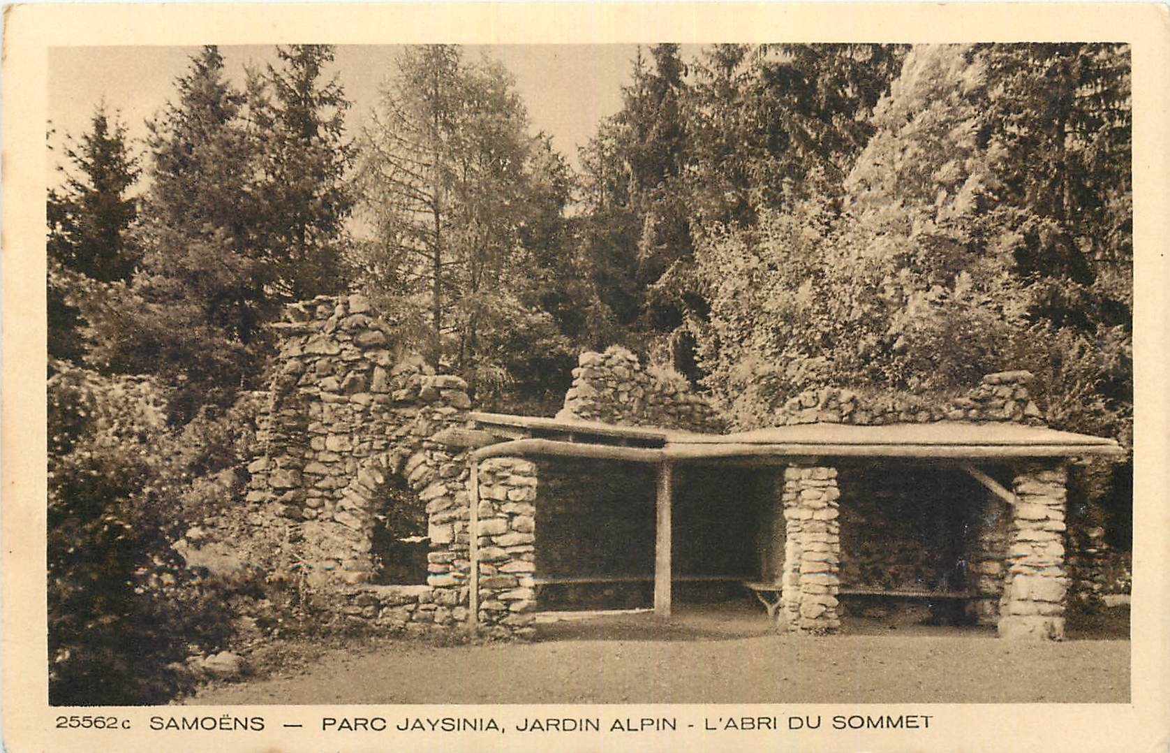 CPA Samoens Parc Jaysnia Jardin Alpin l'abri du Sommet 