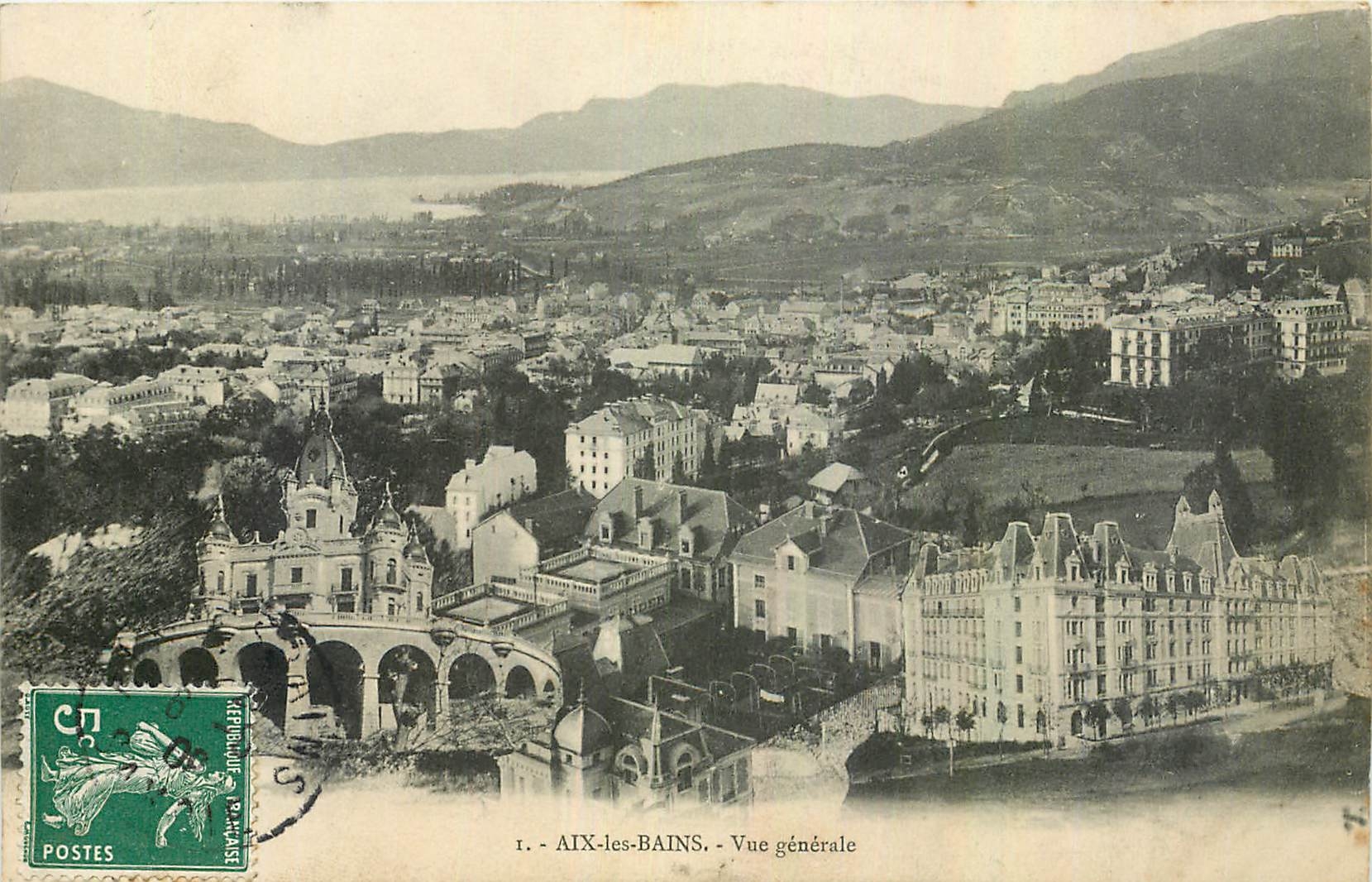 CPA Aix les Bains Vue generale 