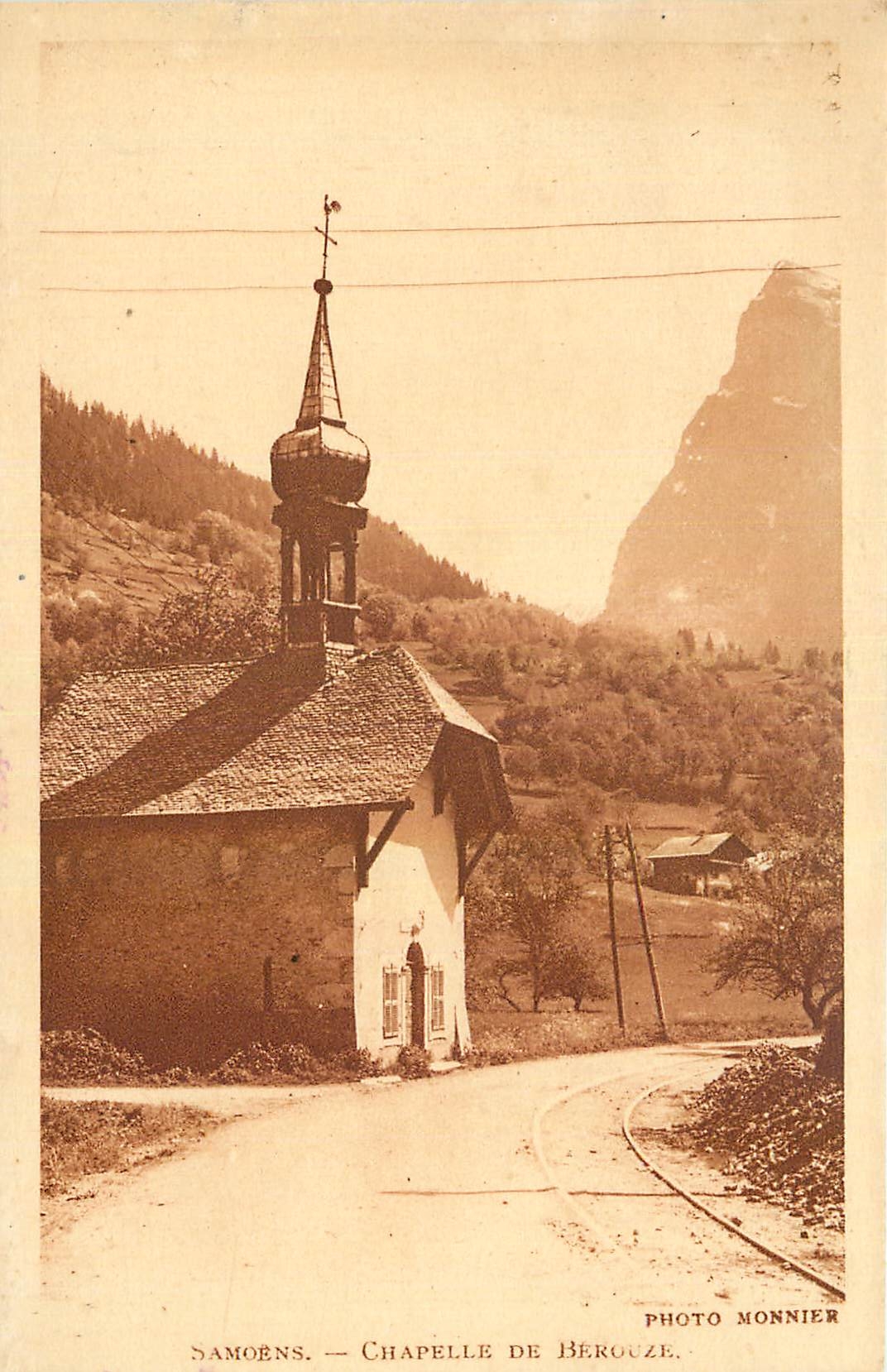 CPA Samoens Chapelle de Berouze 