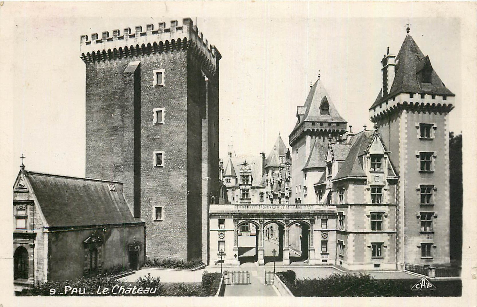 CPA Pau Le Chateau 