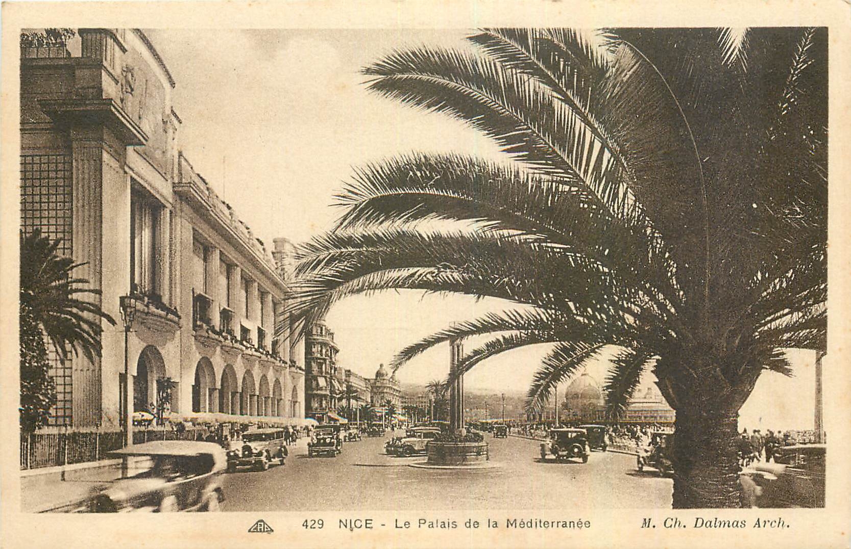 CPA Nice Le Palais de la Mediteranee 