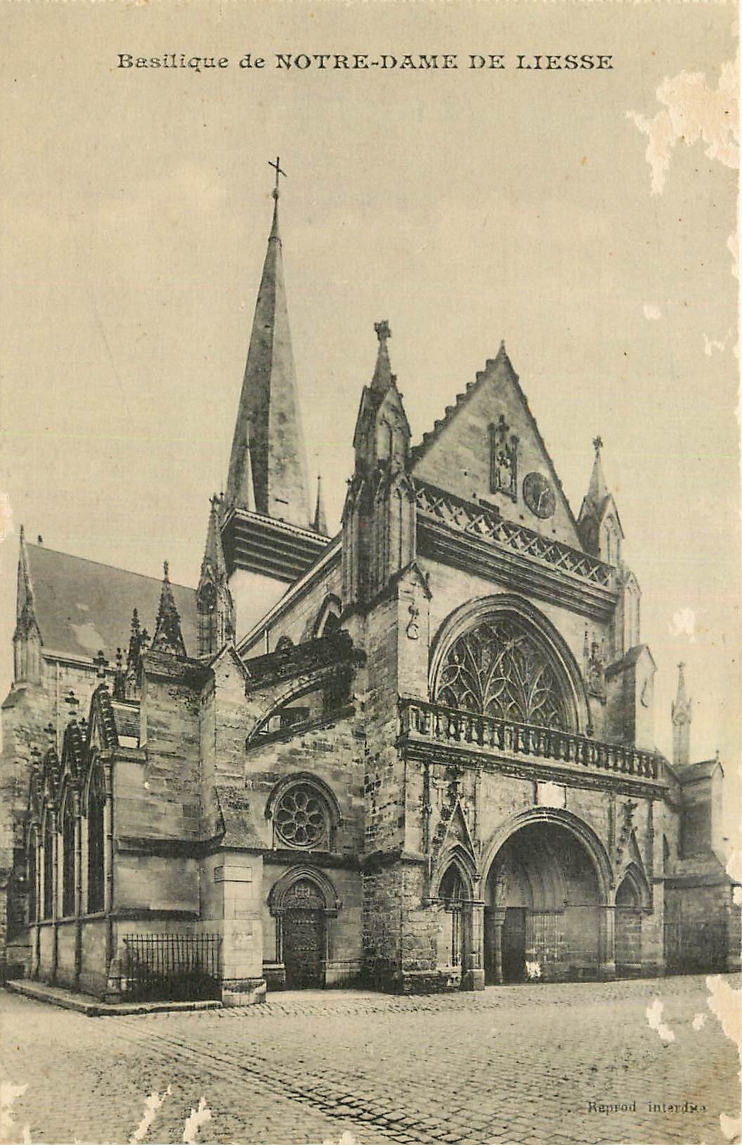 CPA Basilique de Notre Dame de Liesse 