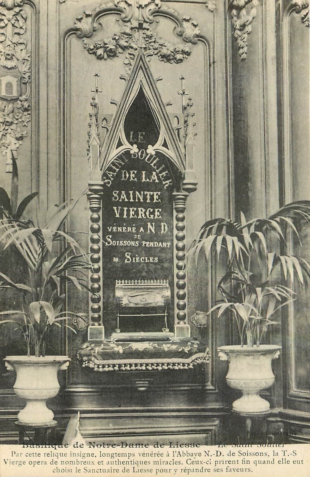 CPA Basilique de Notre Dame de Liesse 