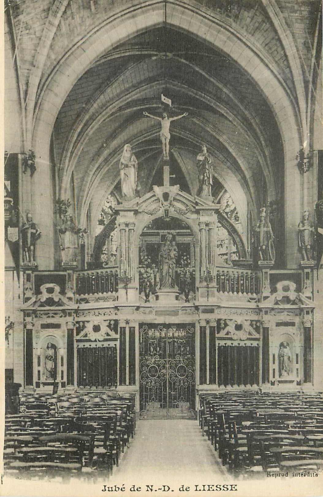 CPA Jube de N D de Liesse 
