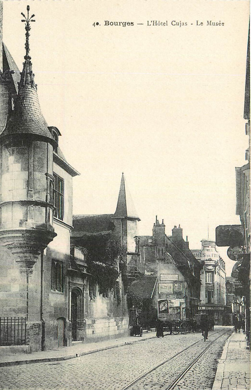 CPA Bourges l'Hotel Cujas Le Musee 