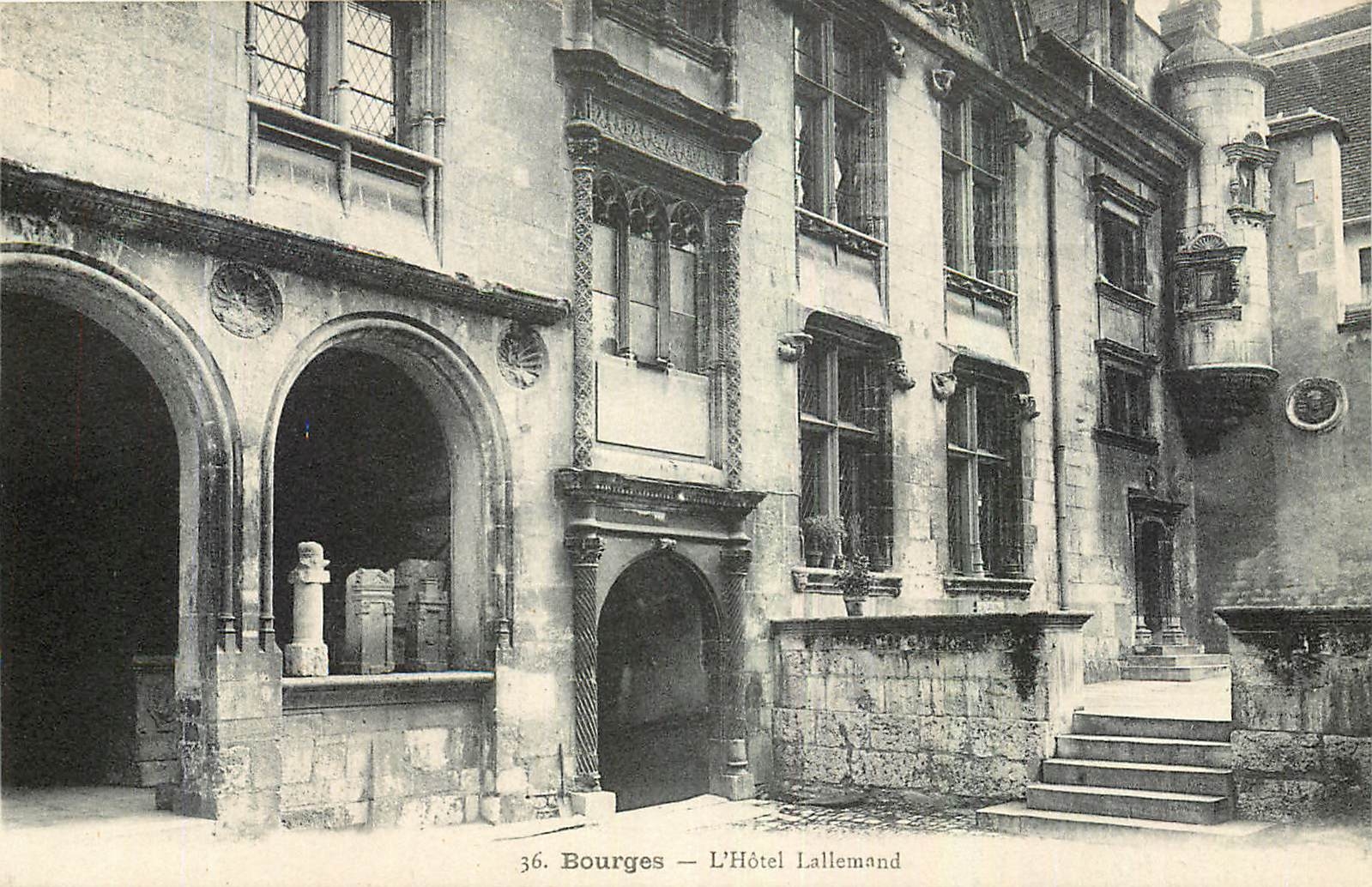 CPA Bourges l'Hotel Lallemand 