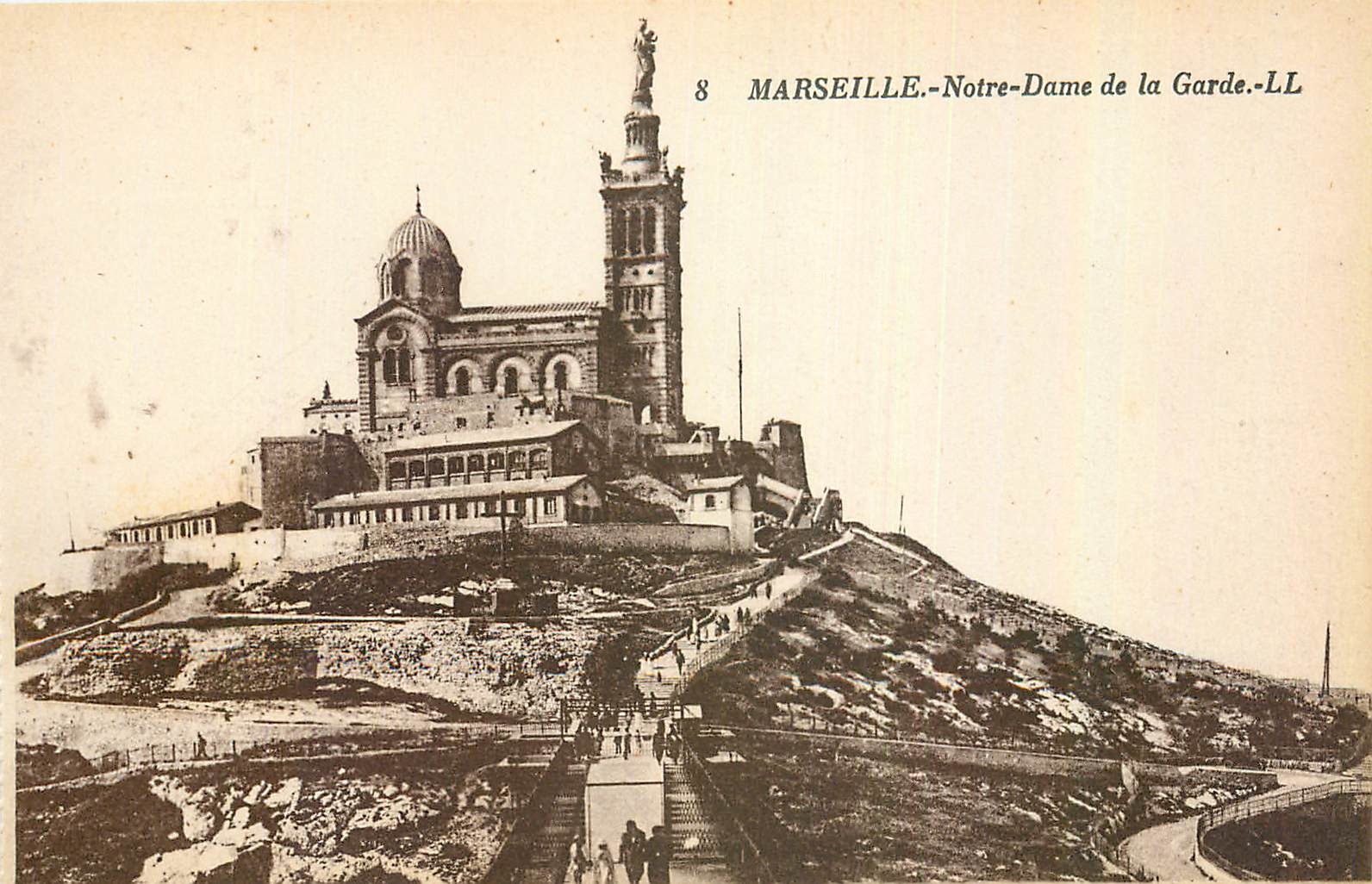 CPA Marseille Notre Dame de la Garde 