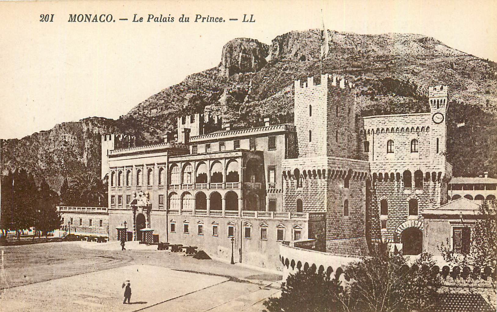 CPA Monaco Le Palais du Prince 