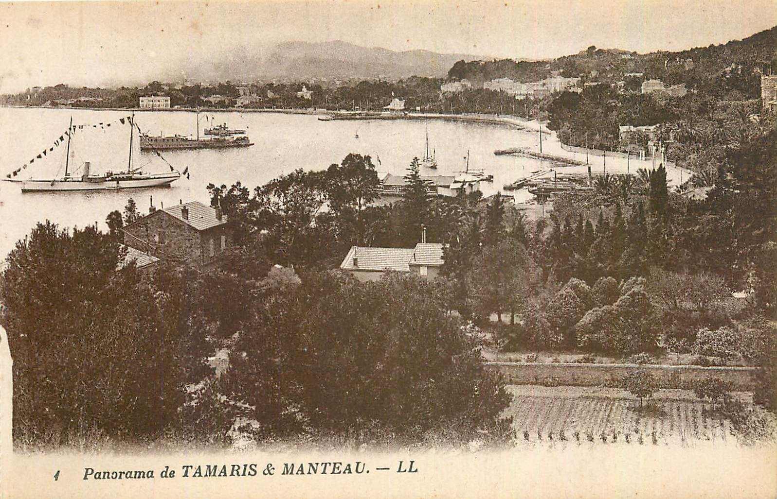 CPA Panorama de Tamaris et Manteau 