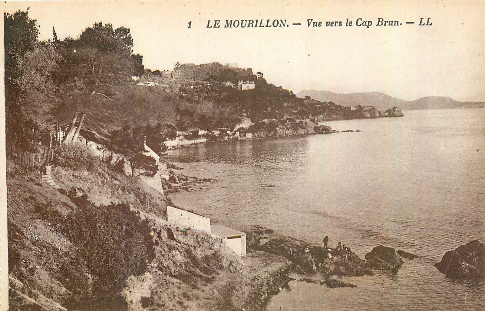 CPA Le Mourillon Vue Vers le Cap Brun 