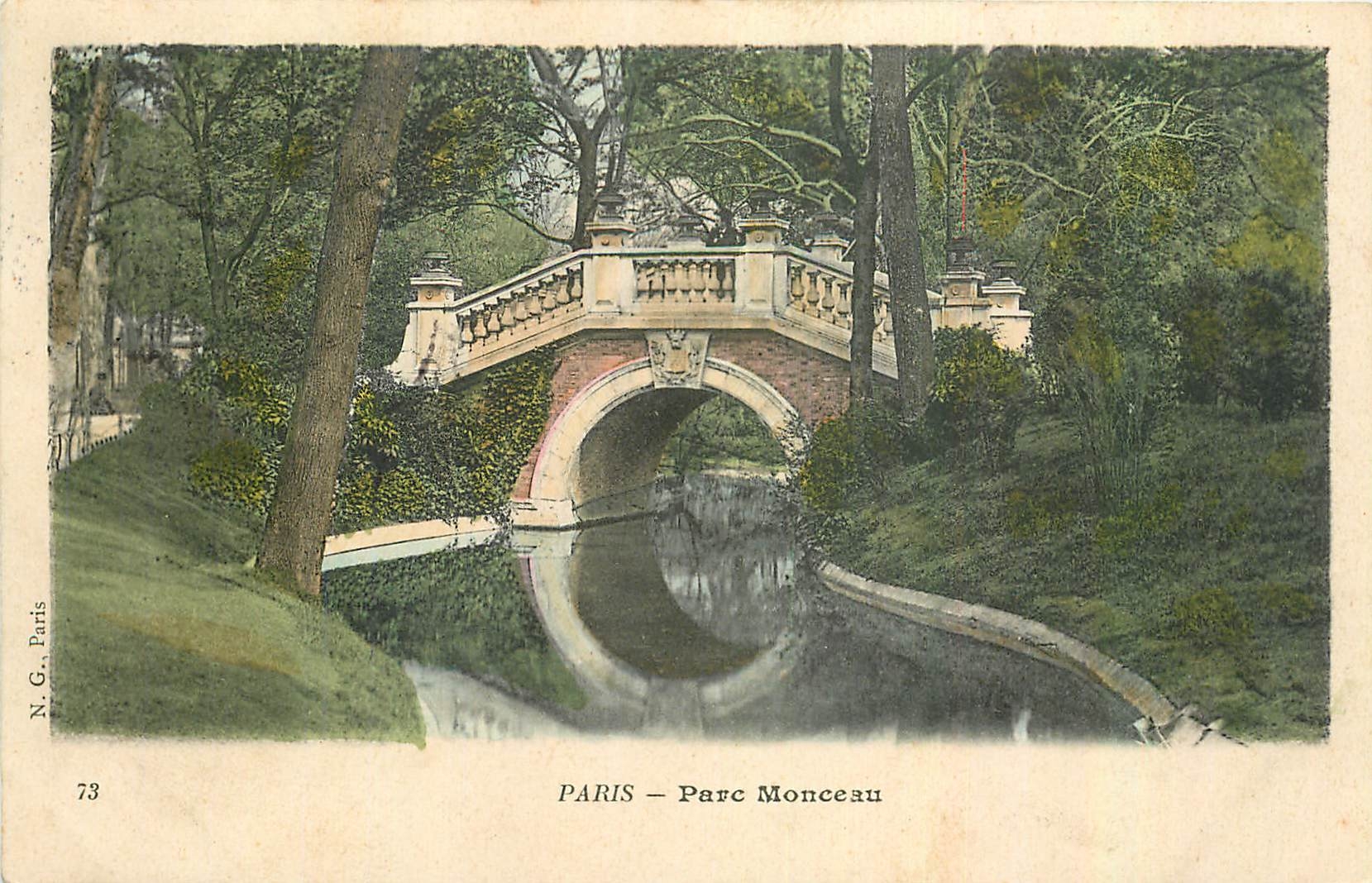 CPA Paris Parc Monceau 