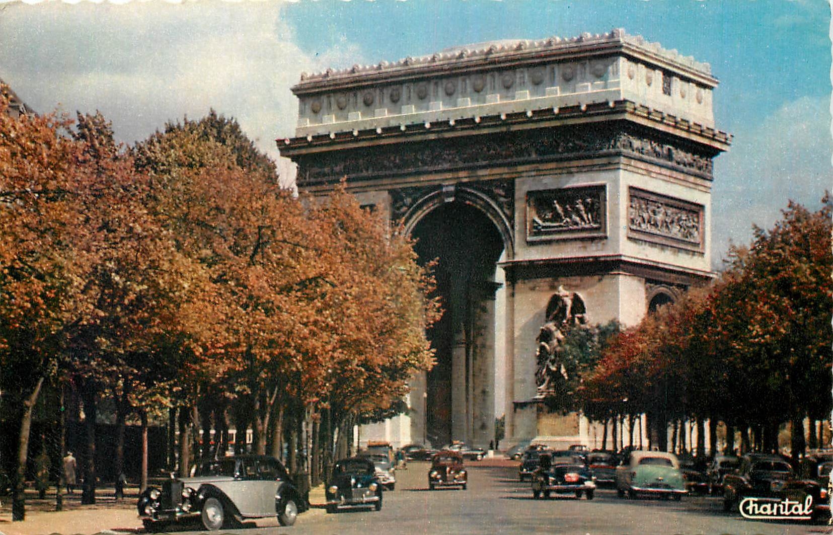 CPM Paris L'Arc de Triomphe 