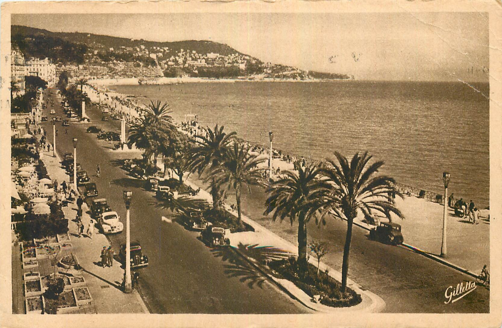 CPA Nice Promenade des Anglais 