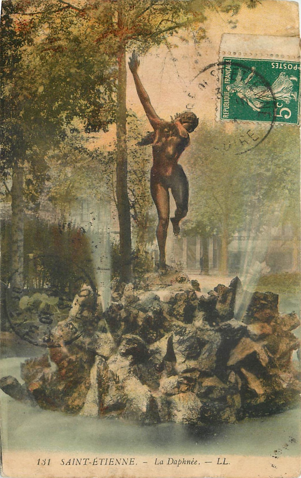 CPA Sainte Etienne La Daphnee 