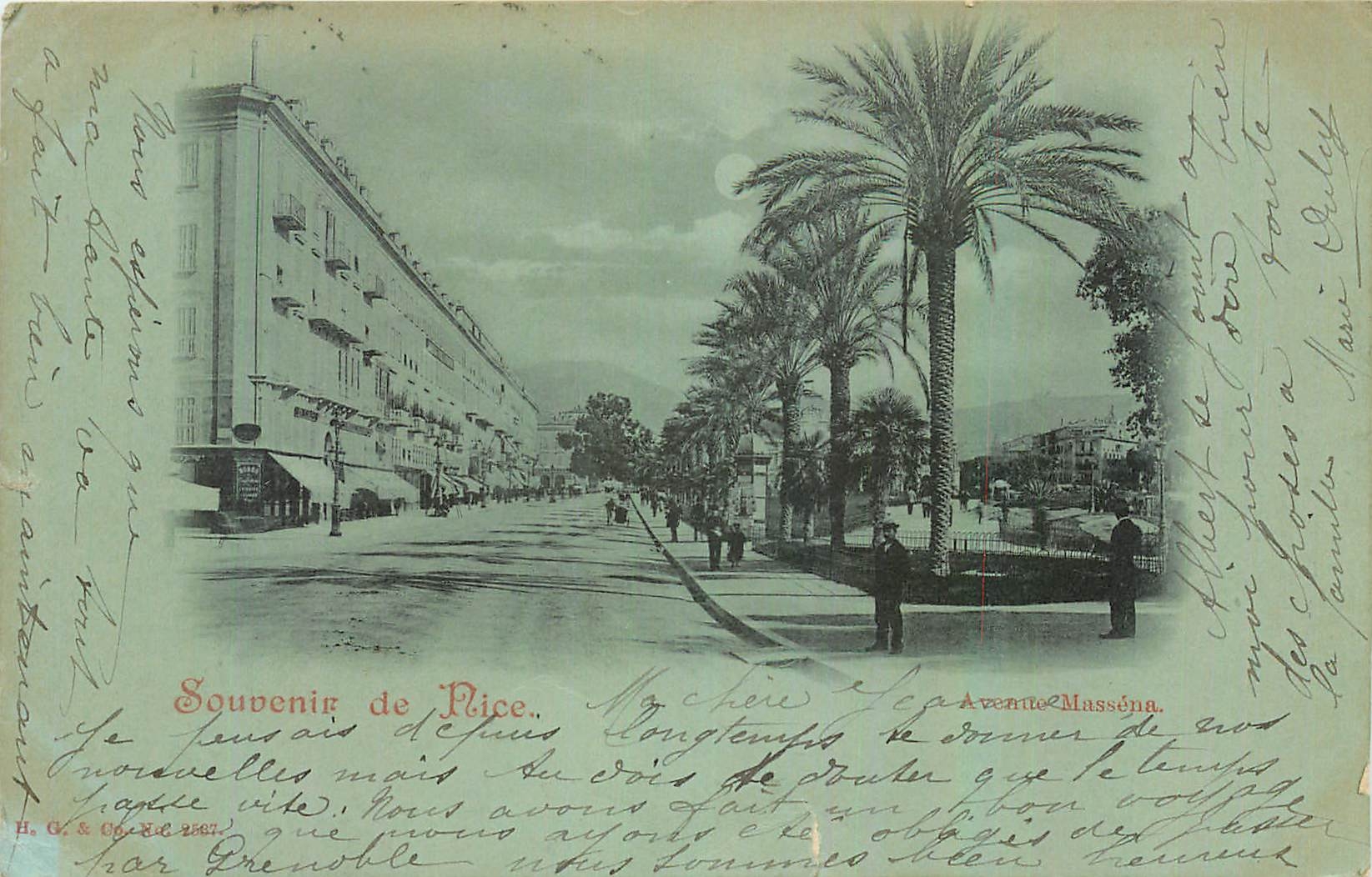 CPA Souvenir de Nice Avenue 