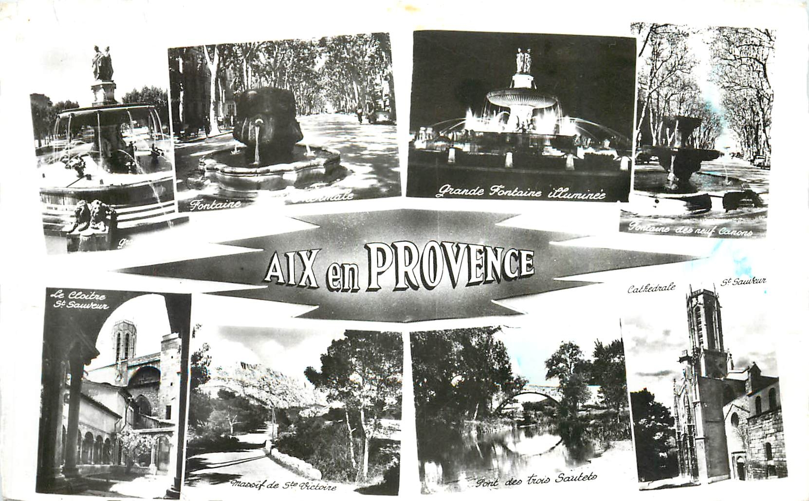 CPA Au cite du Roy Rene Aix en Provence Bouches du Rhone Souvenir 